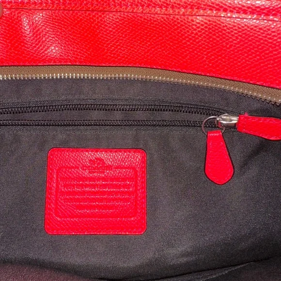 Coach Brown and pink Tote Bag - Picture 5 of 7